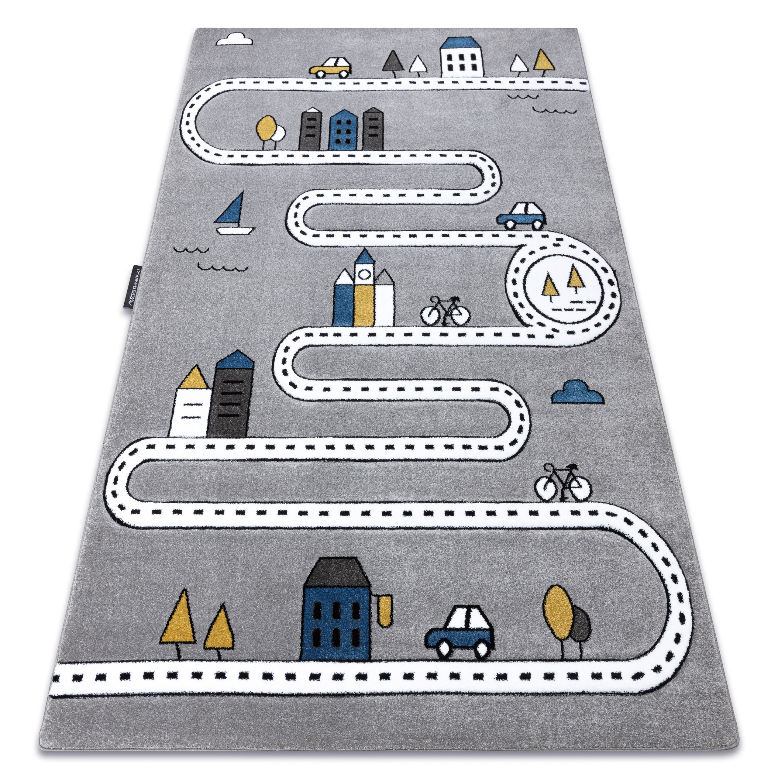 Dywan PETIT STREET ULICE szary 280x370 cm