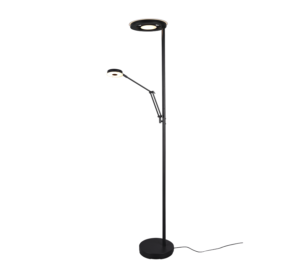 Lampa stojąca LED BARRIE czarny Trio 424210332