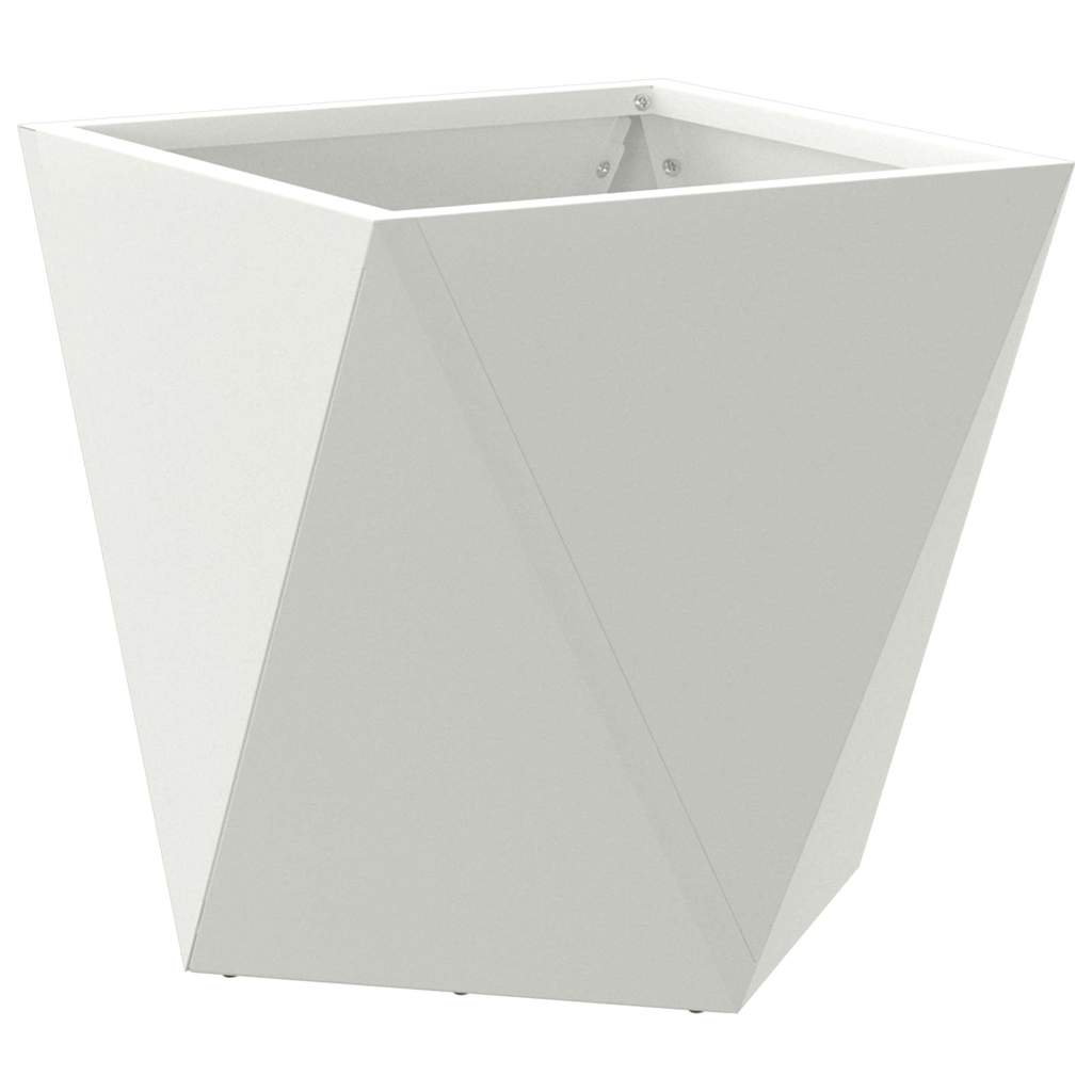 Donica Biały 30 x 30 x 30 cm Stal