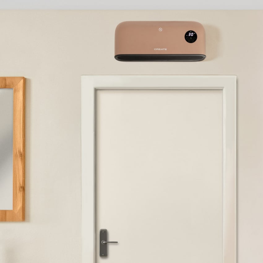 WARM WALL PRO - Ceramiczny grzejnik ścienny lub podłogowy z WiFi