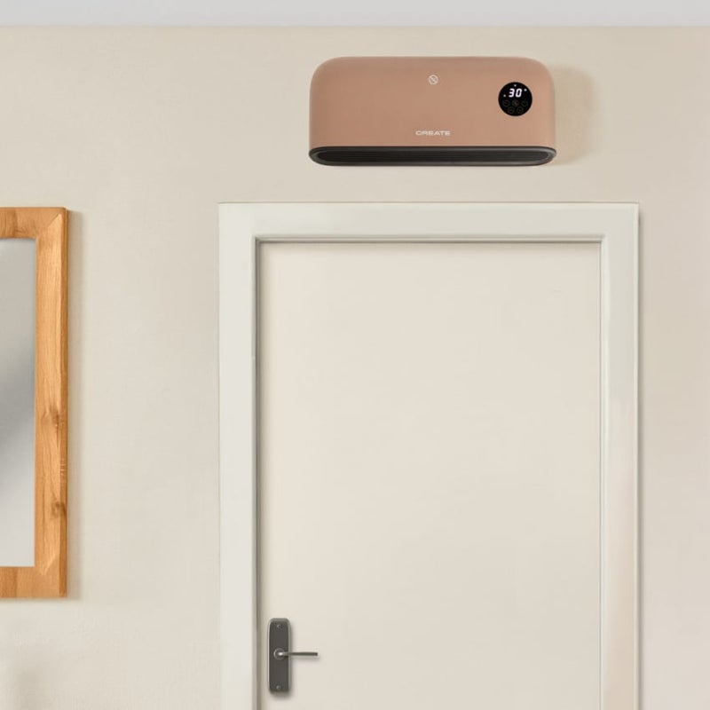 WARM WALL PRO - Ceramiczny grzejnik ścienny lub podłogowy z WiFi