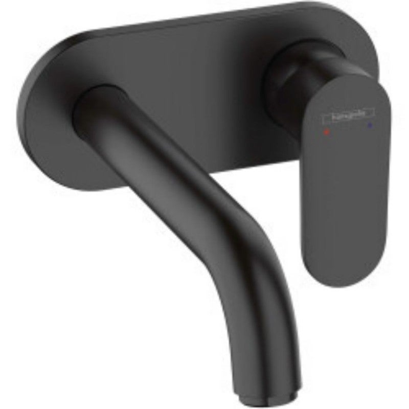 Hansgrohe Vernis Blend bateria umywallowa ścienna podtynkowa z wylewka 20,5 cm matowa