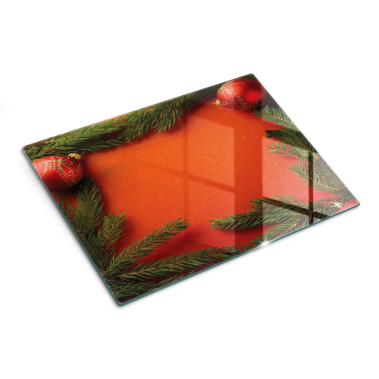 Szklana deska kuchenna z eleganckim nadrukiem - Boże Narodzenie - 30x40 - Tulup