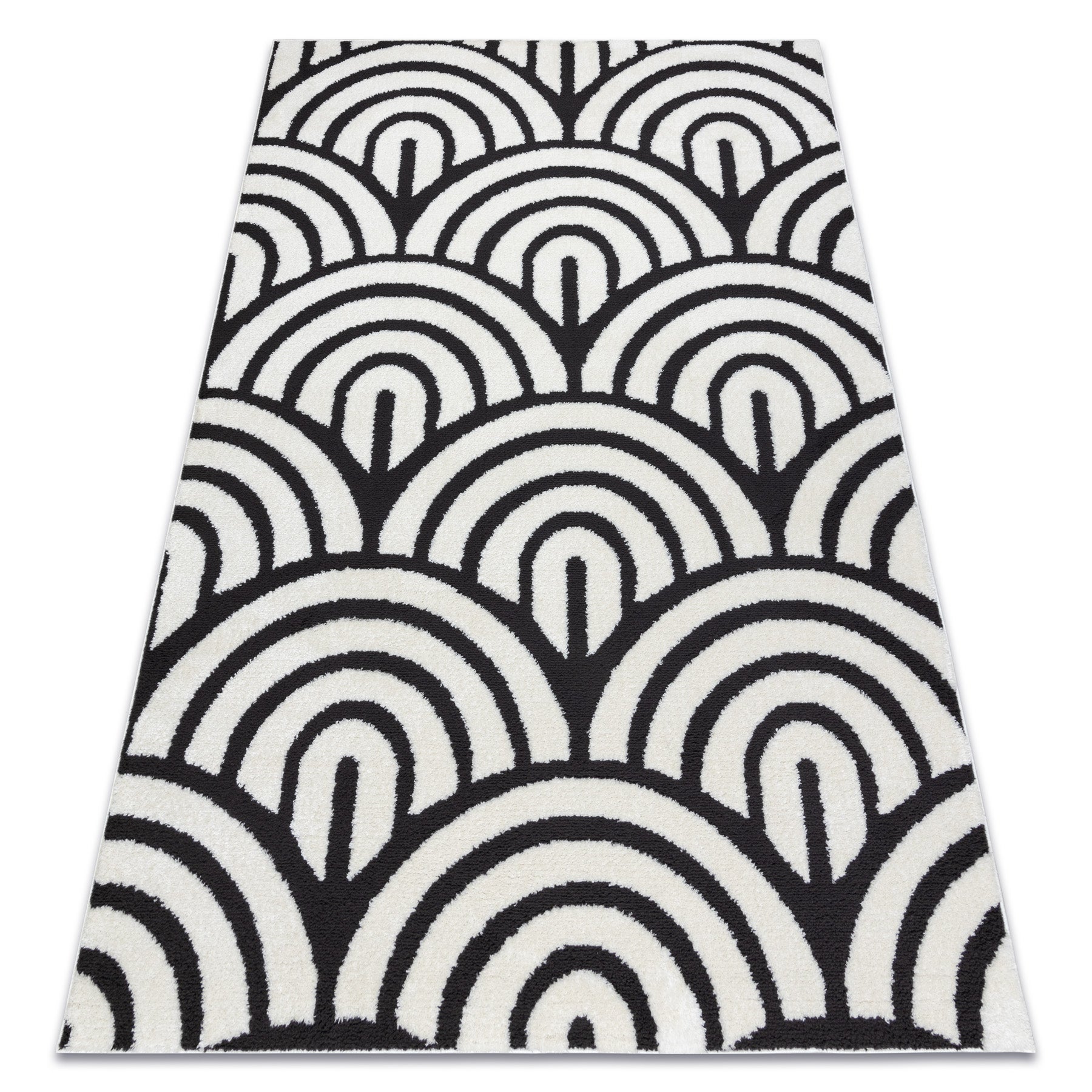 Dywan MODE 8629 muszle krem / czarny 240x330 cm