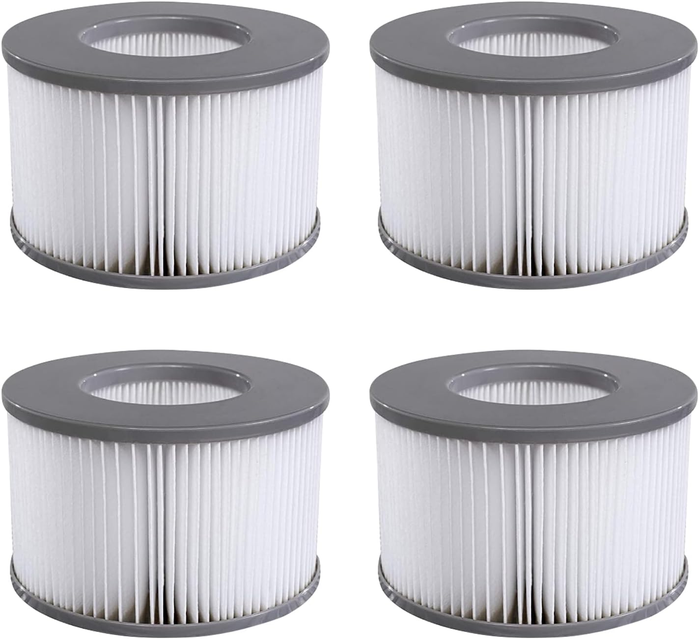 Filtr Mspa, filtr zamienny do basenu dmuchanego Whirlpool, filtr do wanny (4 sztuki)