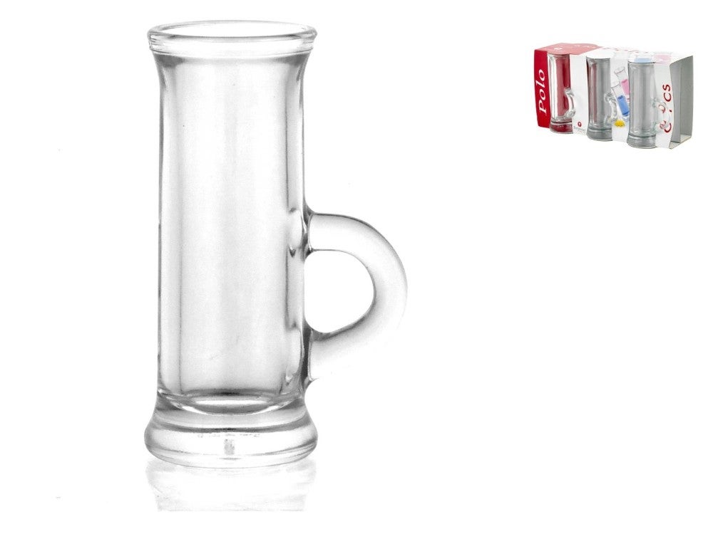 Kieliszek do wódki Borgonovo szkło transparentne 45 ml 6 szt
