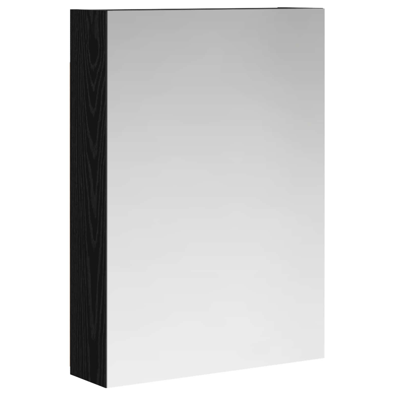 Szafka z lustrem do łazienki Czarny Dąb 50 x 14,5 x 70 cm