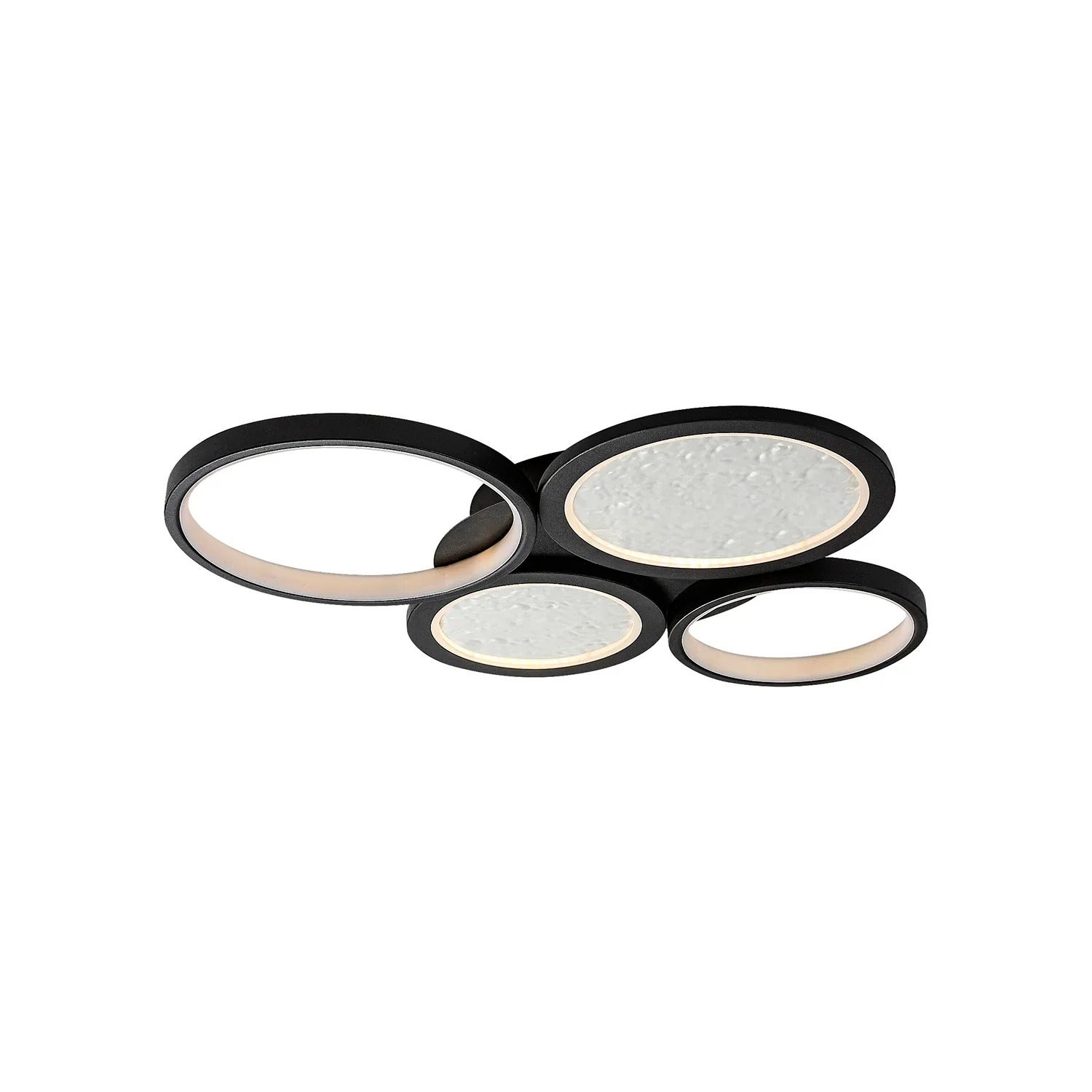 Lampa sufitowa wisząca Aranis czarno-biała LED 40W 3000-6500K 2300lm pilot wym: 6 x 59 x 45 cm metal Rabalux