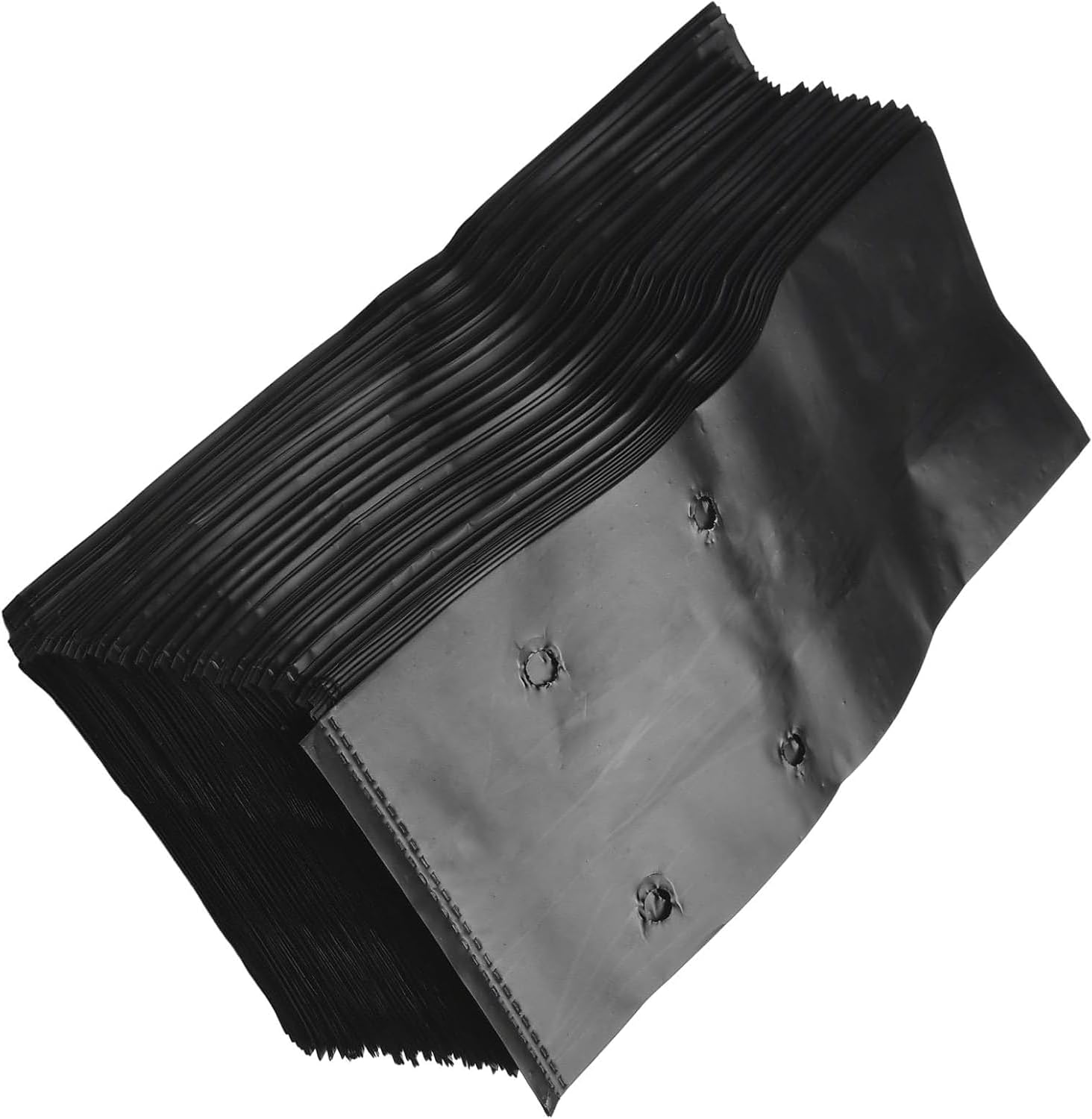 (17 x 30 cm) Opakowanie 100 plastikowych worków do uprawy owoców, warzyw, roślin i kwiatów; grube worki z otworami umożliwiającymi oddychanie