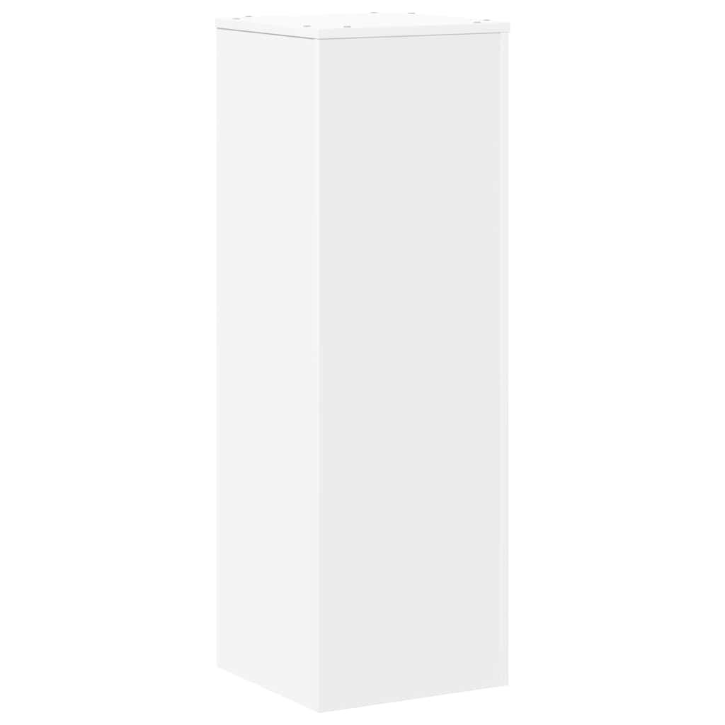 Stojak na Rośliny 100 cm Biały 33x33x100 cm do Salonu
