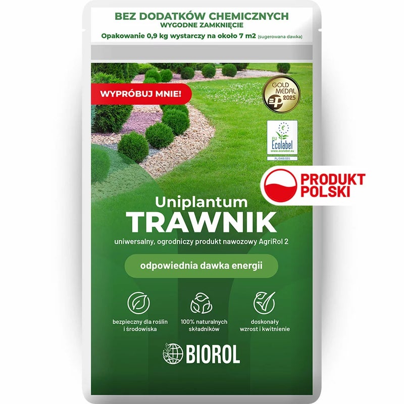 Biorol organiczny polepszacz gleby do trawników 900g nawóz