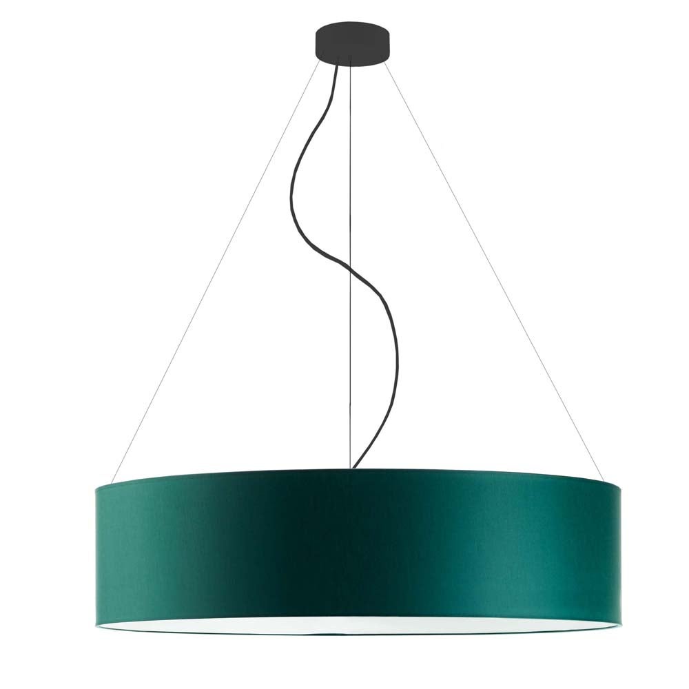 Lampa sufitowa żyrandol lampa wisząca z abażurem walec 80 cm BLUES