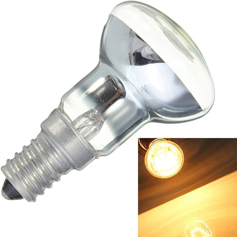 Żarówka do lampy lawy ściemnialna ciepła biel żarówki reflektorowe z małym gwintem do podgrzewania lampy bąbelkowej zestaw szt