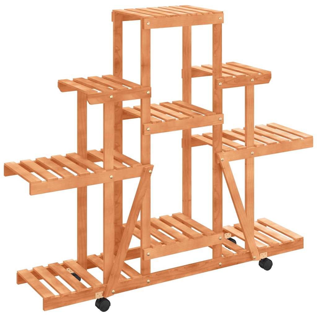 Kwietnik Drewniany na Kółkach 101 cm 110x25x101 cm na Balkon