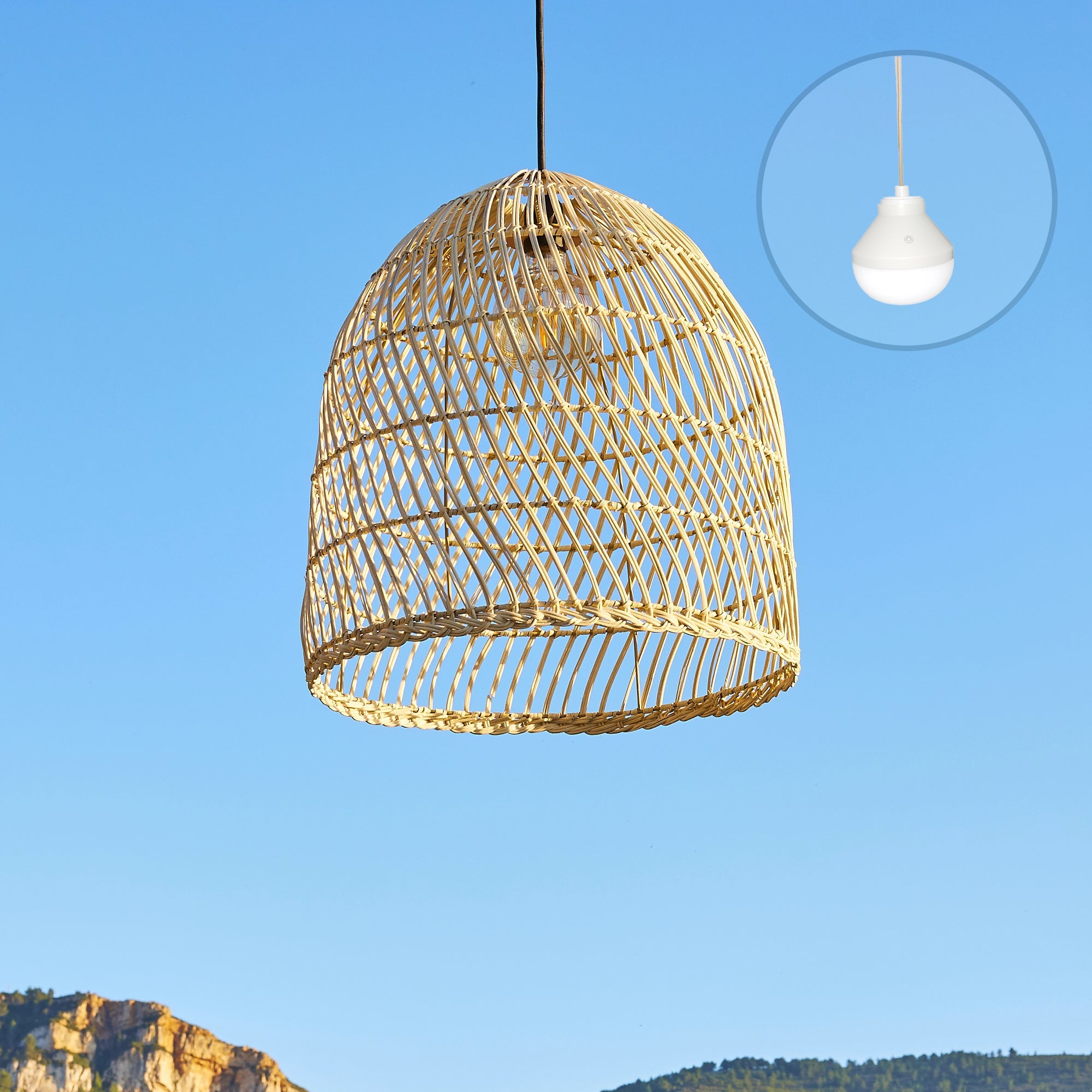PAULO RGB D40CM bezprzewodowa lampa wisząca