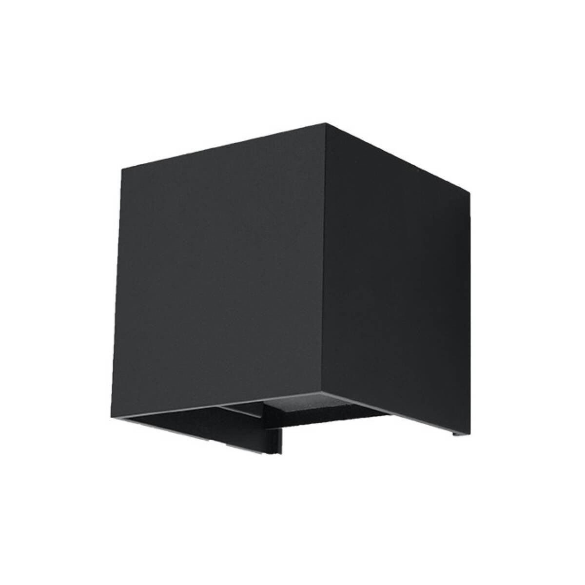 Applique Aluminium Noir LED 1 Luca