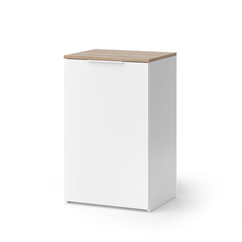 Vicco Kredens Wido, Biały, 50 x 80 cm z półką