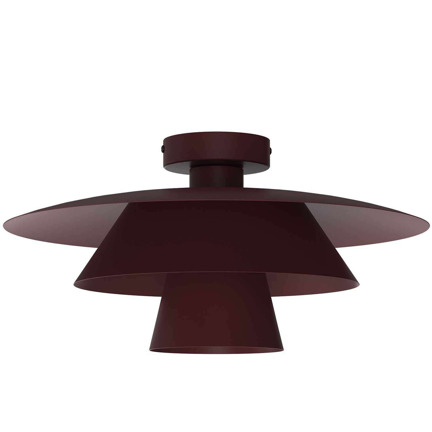 Lampa wisząca Plato czerwony 1xE27x15W metal wym:20x34x34cm IP20 Luminex
