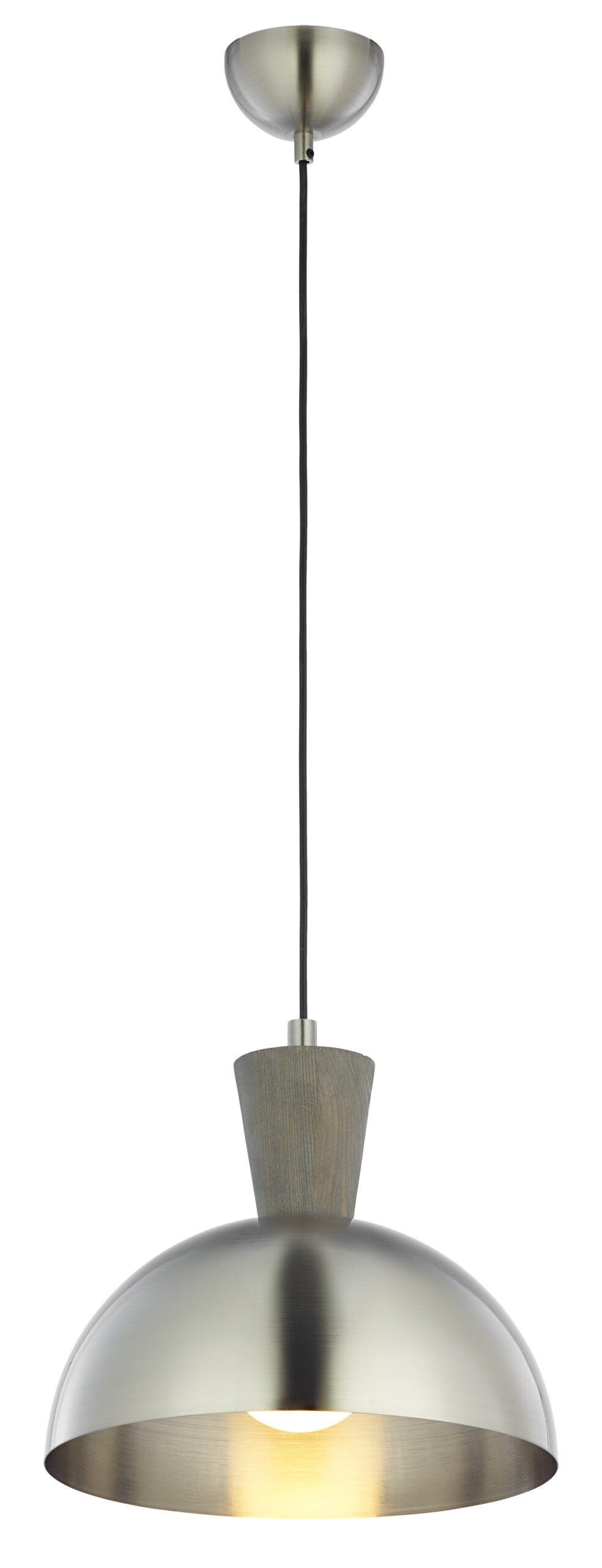 Lampa wisząca VITO nowoczesna - JUPITER srebrny E27 31x31x40-70 cm 1 szt.