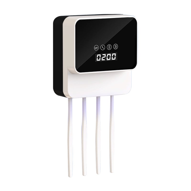 Dezynfekcja UV szczoteczek do zębów, stojak ścienny, organizer ładowany przez USB do łazienki
