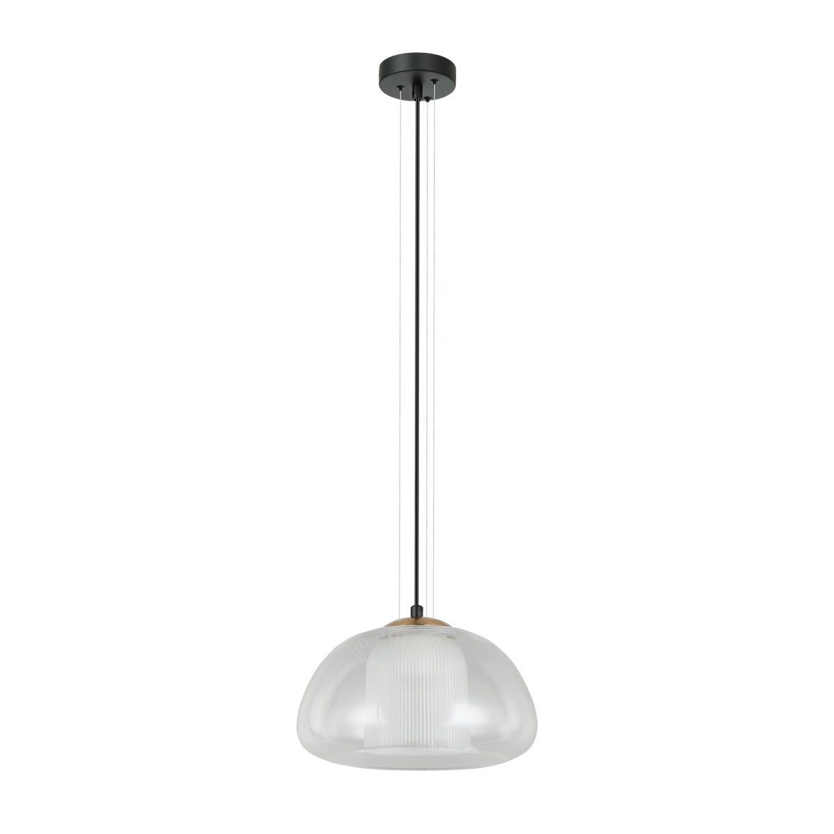 Lampa wisząca FEDER czarna 1 x E27 x 40W wym: 88 x 25 x 25 cm Italux