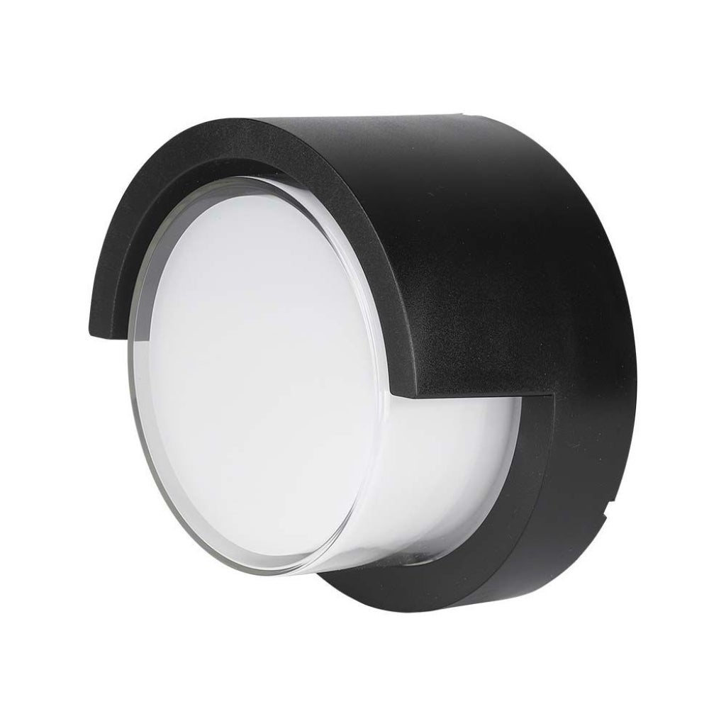 Kinkiet zewnętrzny VT-827 LED 12W Neutralna biel 1155lm czarny wym:16x16x10cm IP65 V-TAC