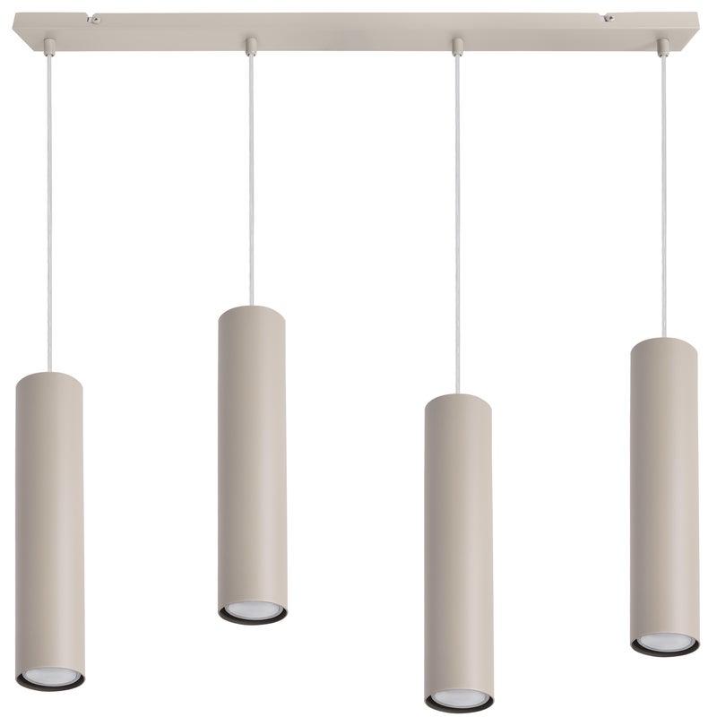 Lampa sufitowa wisząca Light Home LH Tuba 4x GU10 kaszmirowy