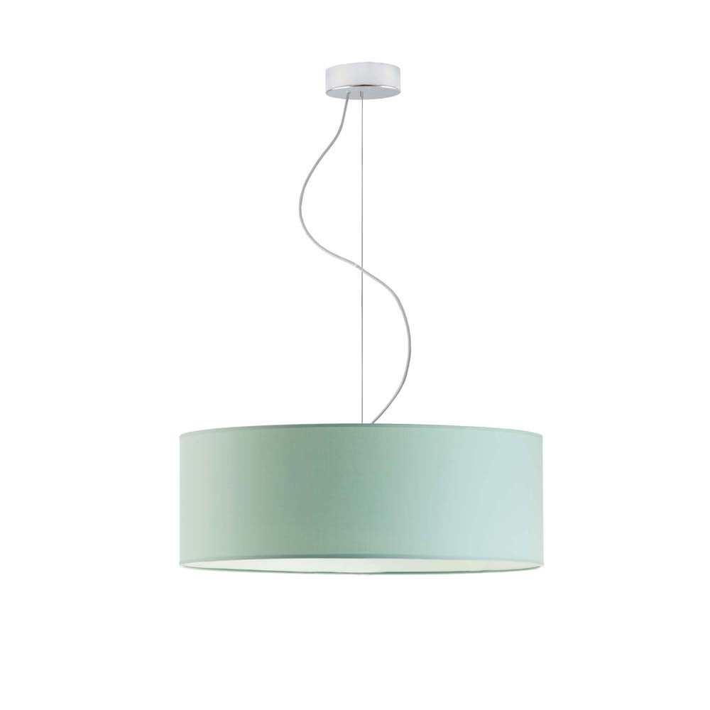 Lampa sufitowa żyrandol lampa wisząca z abażurem walec 50 cm BLUES