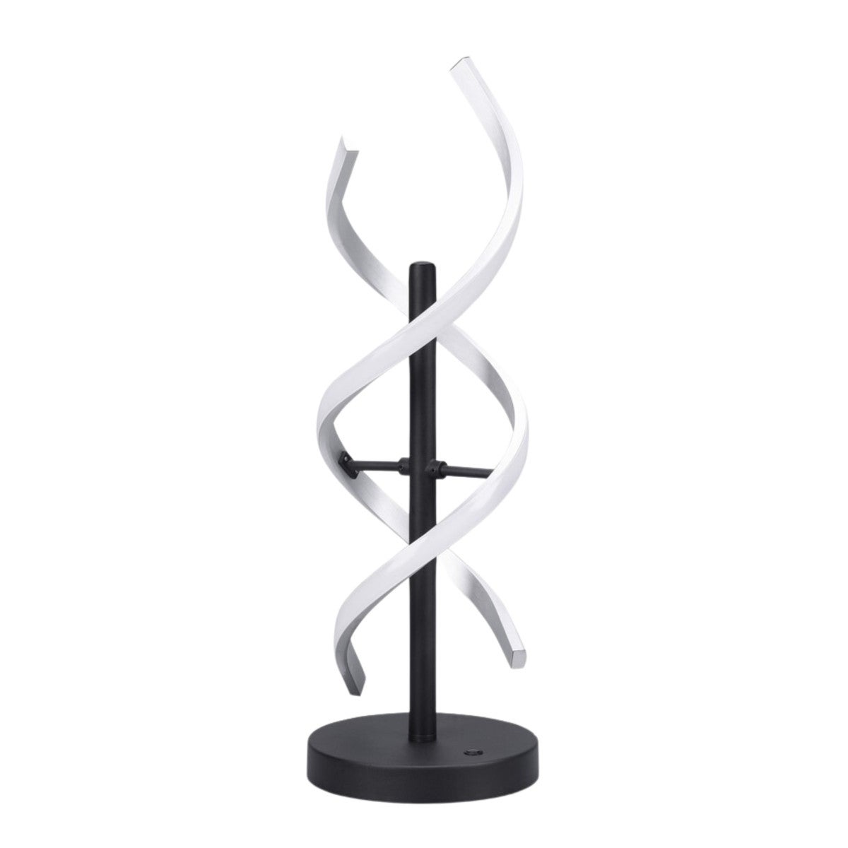 Lampa stołowa Sequence srebrno-czarna-biała LED 20W 2700K-6400K 2600lm wym: 48,5 x 16 x 16 cm aluminium Trio