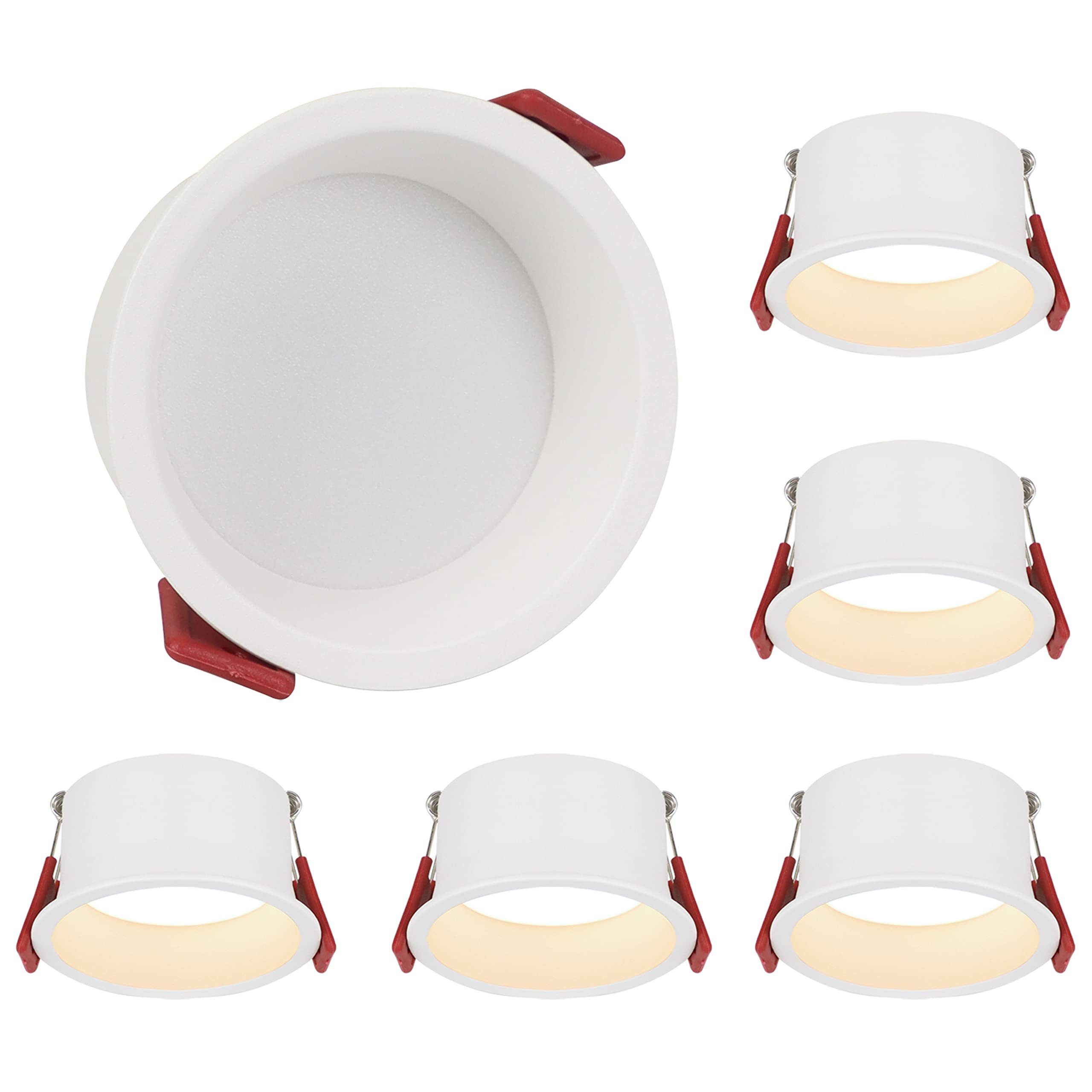 NETTLIFE Spots LED encastrables 5 zestawów 5W IP44