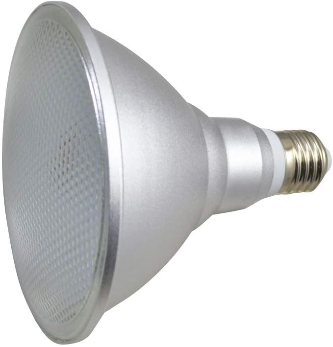Żarówka LED E27 PAR38 20W, wodoodporna IP65, 85-265V, reflektor, kąt świecenia 120 °, obudowa aluminiowa, reflektor CRI> 90, 1 sztuka (biała)