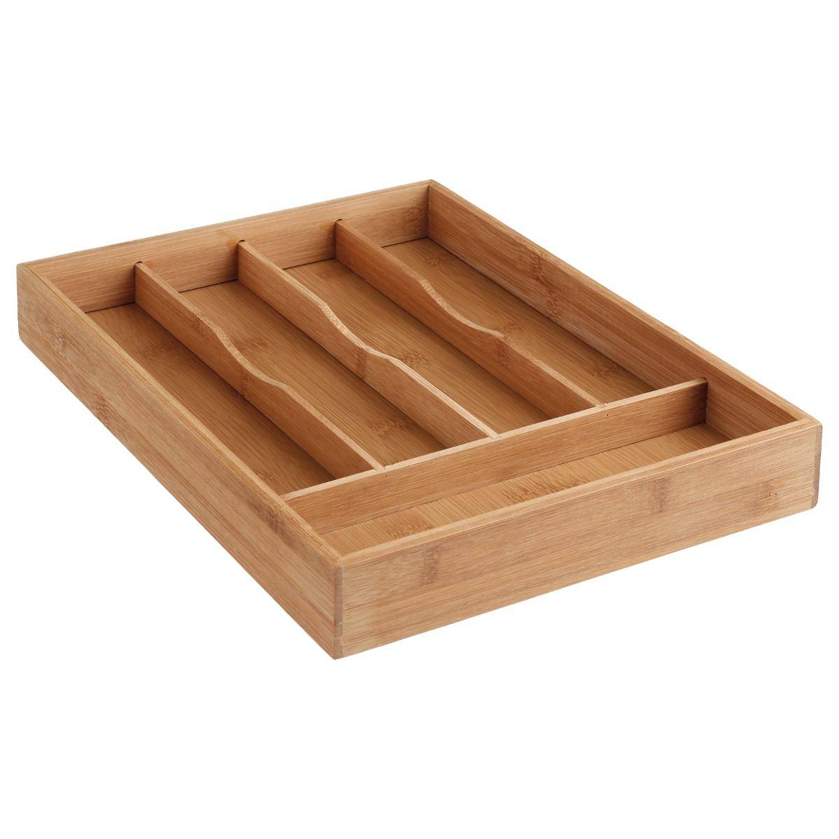 ORGANIZER DO SZUFLADY 25x34 cm BAMBUSOWY naturalny