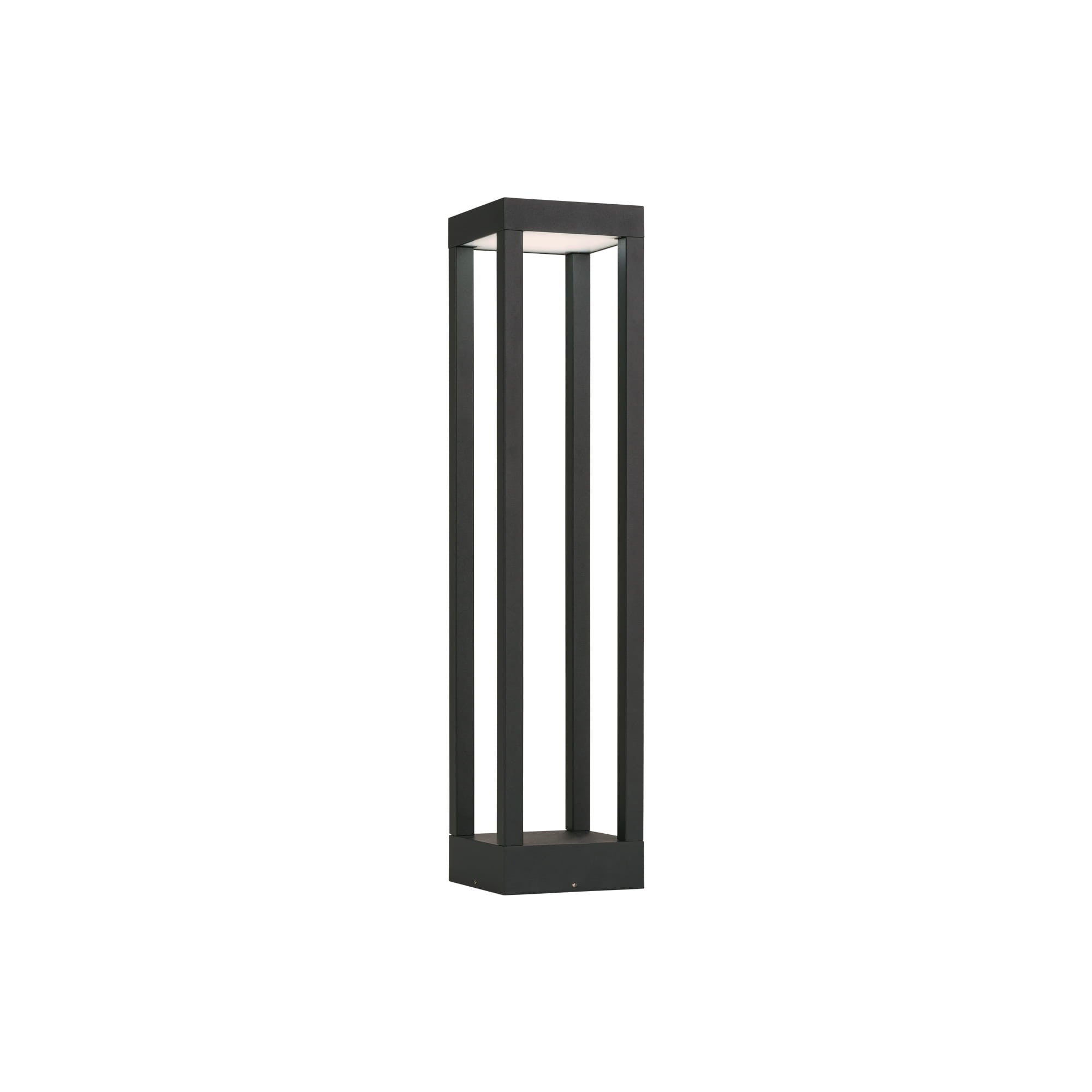 Lampa ogrodowa stojąca Structure Led czarna LED 13W 3000K 820lm IP54 wym: 50 x 11 x 11 cm aluminium Nowodvorski Lighting