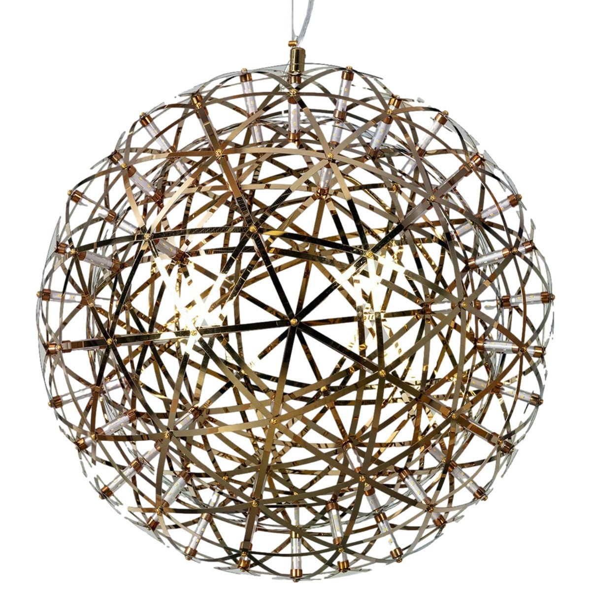 Lampa Wisząca Złota LED 35W Abruzzo Sofia Barwa Ciepła