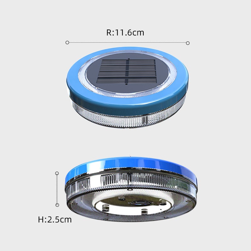 Lampa solarna LED na zewnątrz, lampa solarna LED na zewnątrz z automatycznym włączaniem/wyłączaniem, lampa solarna na taras z wodoodpornością IP68 do