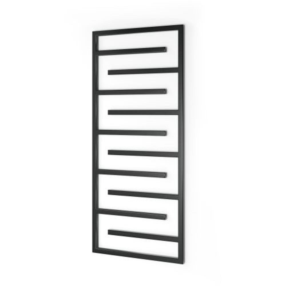 Grzejnik łazienkowy drabinka dekoracyjny 60x138cm 530W antracyt/czarny Warmtec Contorno