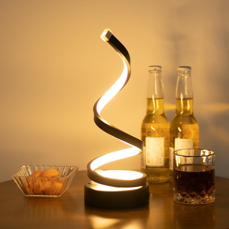 Lampka biurkowa LED, lampka nocna, ściemniacz trójkolorowy, kreatywna lampka nocna, dekoracyjna lampka stołowa, USB