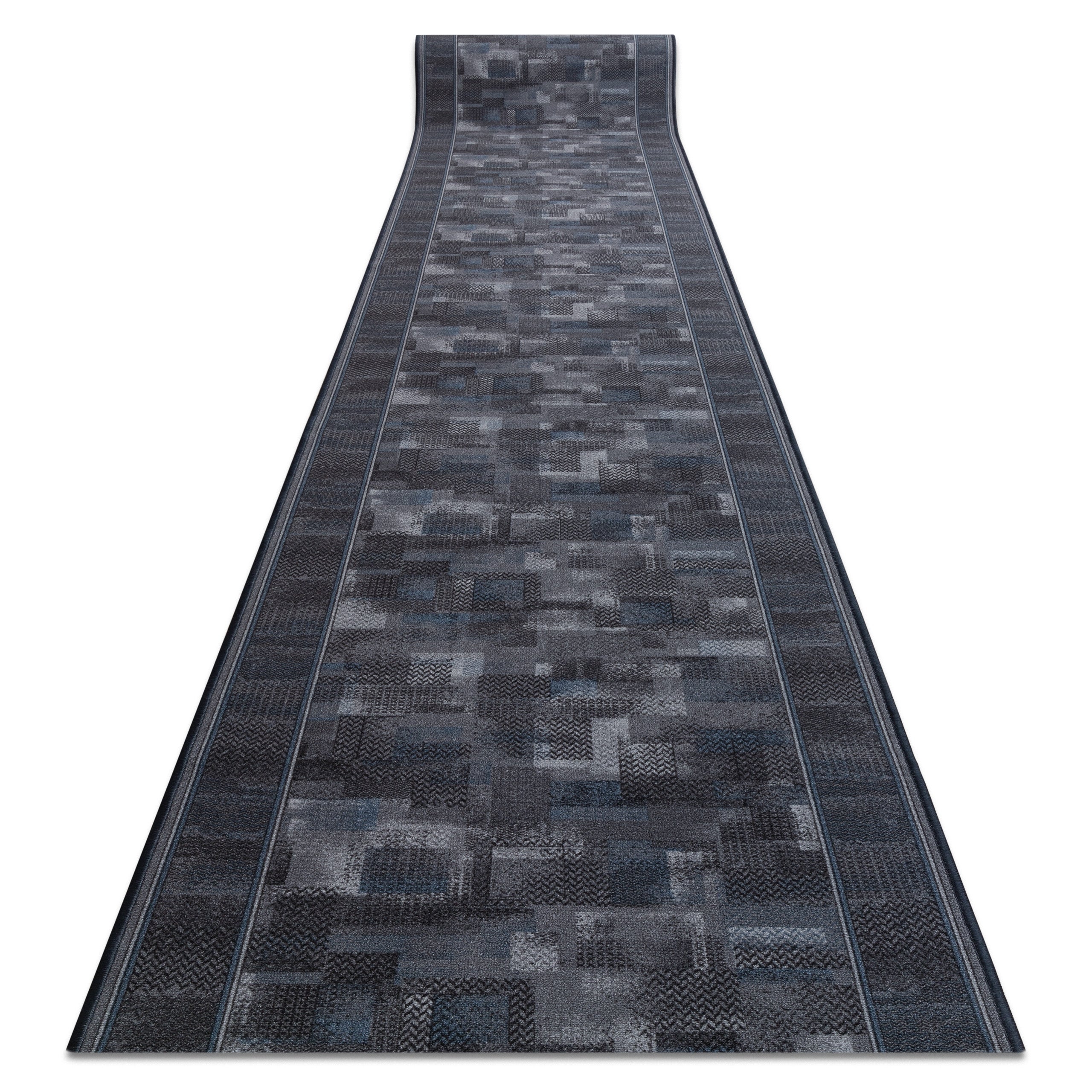 CHODNIK PODGUMOWANY TRIBE antracyt 80cm 80x550 cm