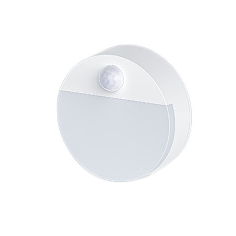 Lampa indukcyjna z czujnikiem ruchu, ścienna, bateria AAA, do szafy/schodów.