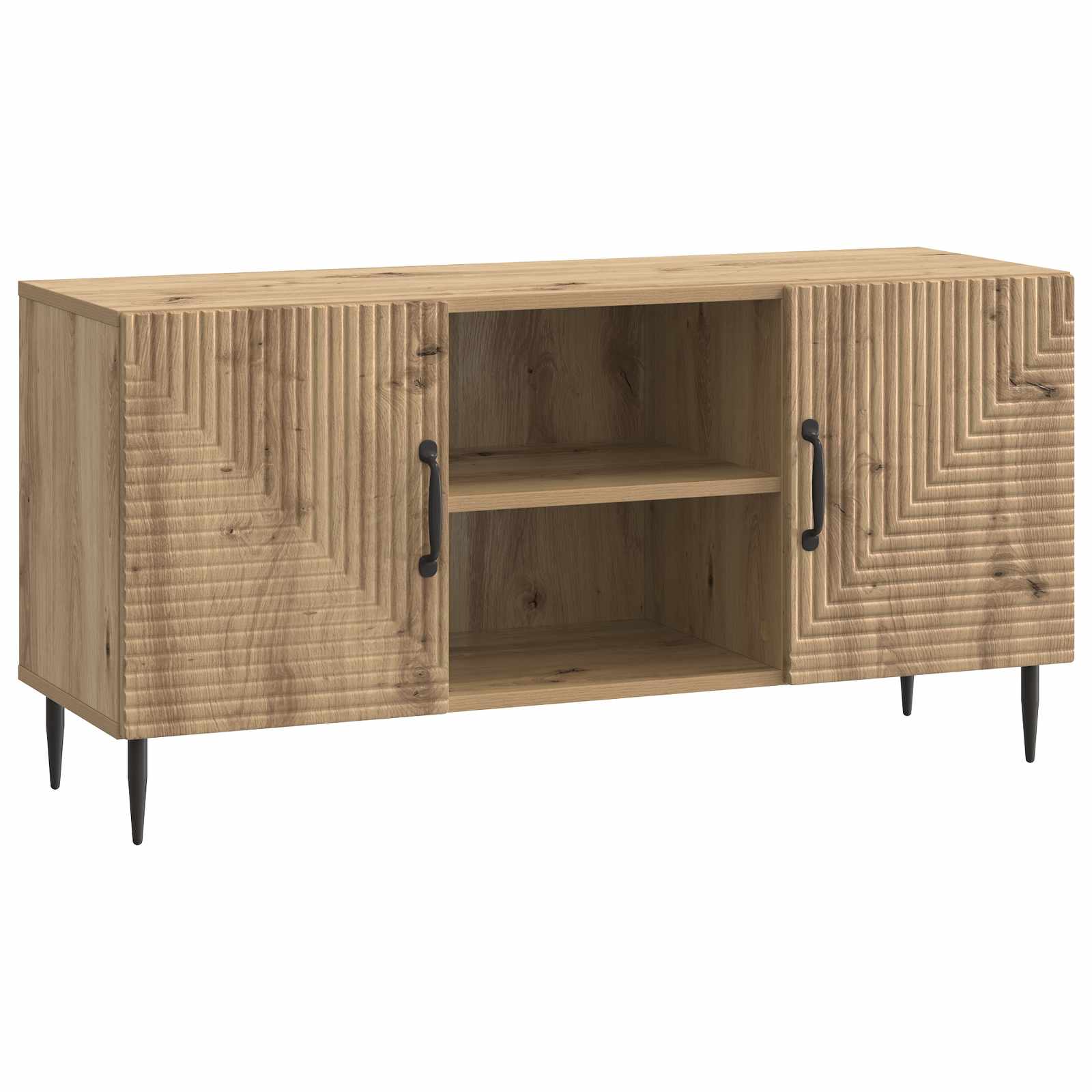 Szafka pod telewizor 102 x 34,5 x 50 cm Dąb artisan