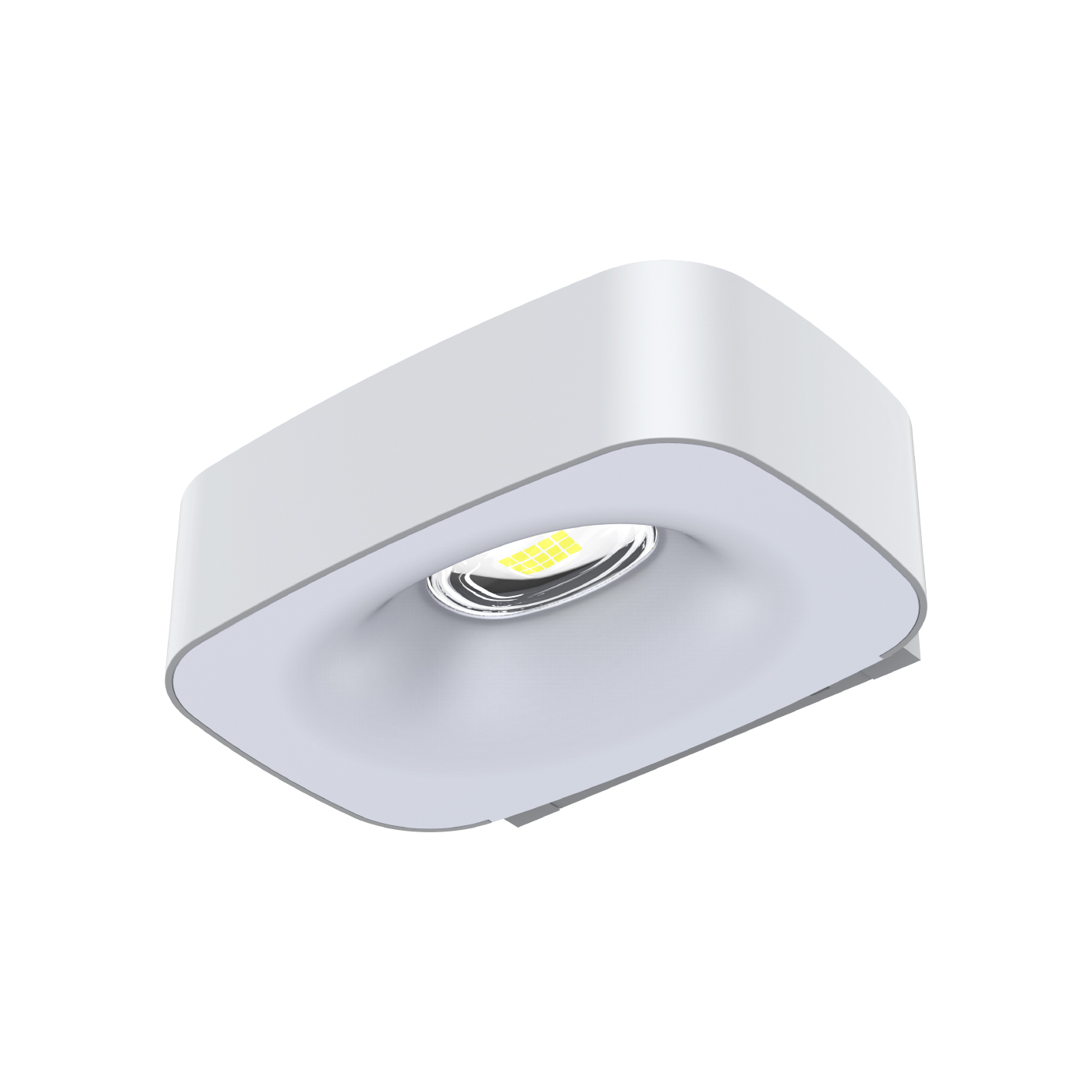Alcapower 700lm IP65 Dwukierunkowa lampa ścienna LED zasilana energią słoneczną z czujnikiem zmierzchowym - 4000K