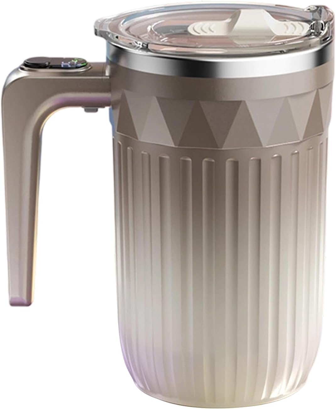 Samomieszający kubek do kawy, 450 ml, elektryczny kubek do mieszania, z wyjmowanym i napełnianym automatycznym mieszadłem magnetycznym, do herbaty,