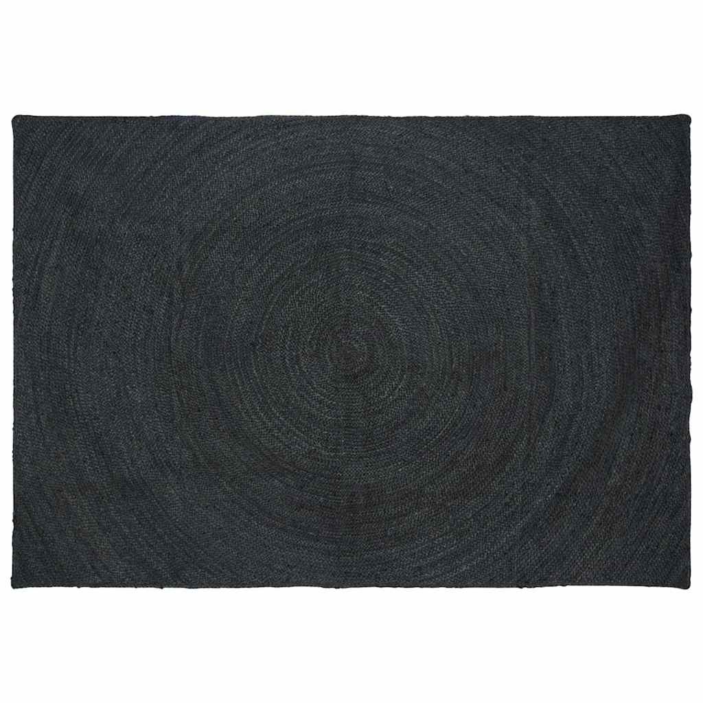 Dywany pokojowe ciemnoszary 160 x 230 cm Juta vidaXL