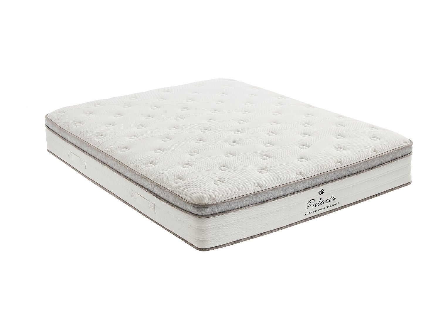 Materac 140 x 190 cm, z kieszeniami sprężynowymi, 7 stref komfortu TPE, grubość 28 cm - ONEBIA od PALACIO