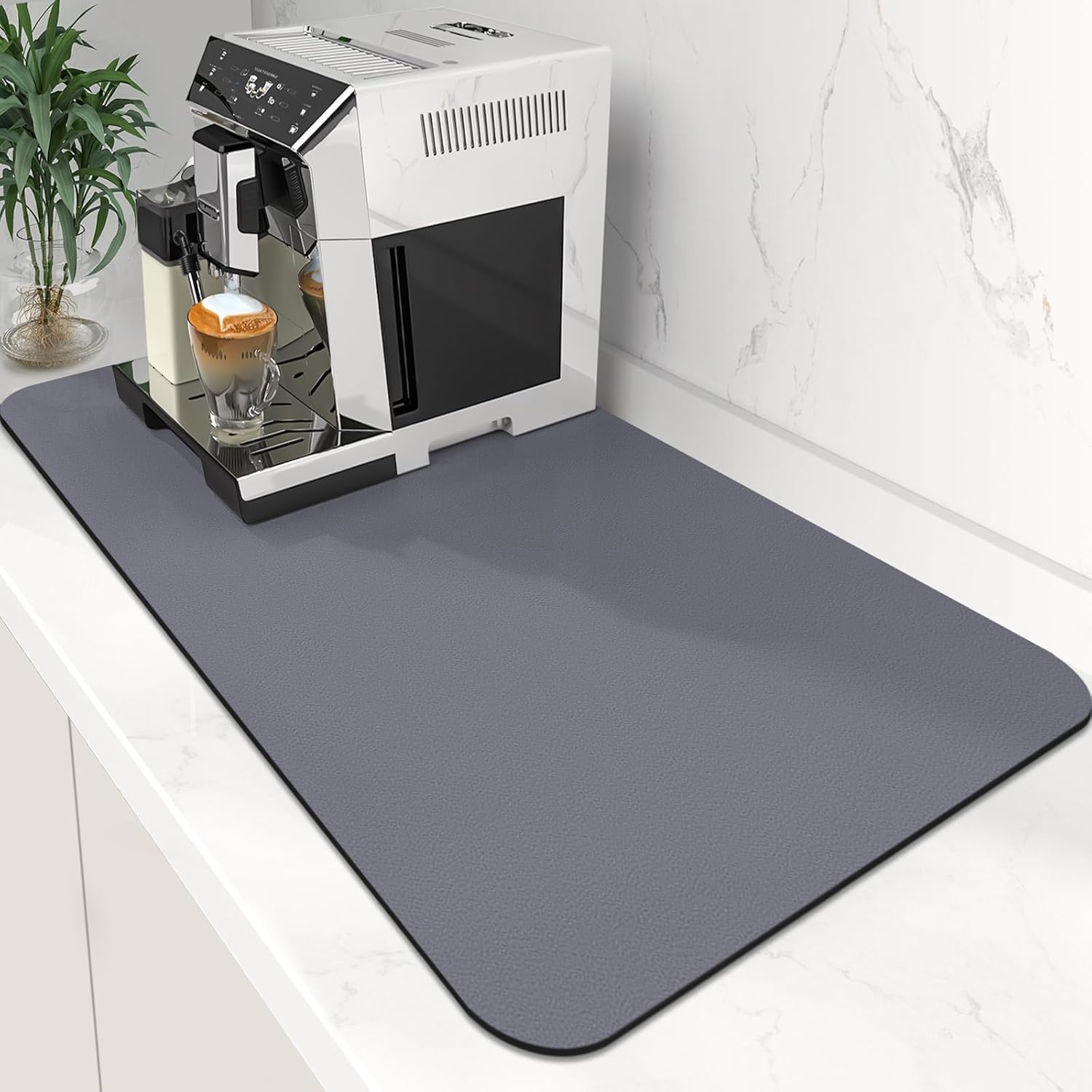 Ociekacz do naczyń 60 X 50cm Mata do zlewu kuchennego Mata chłonna do ekspresu do kawy Mata ociekacz do naczyń Super chłonna mata drenażowa