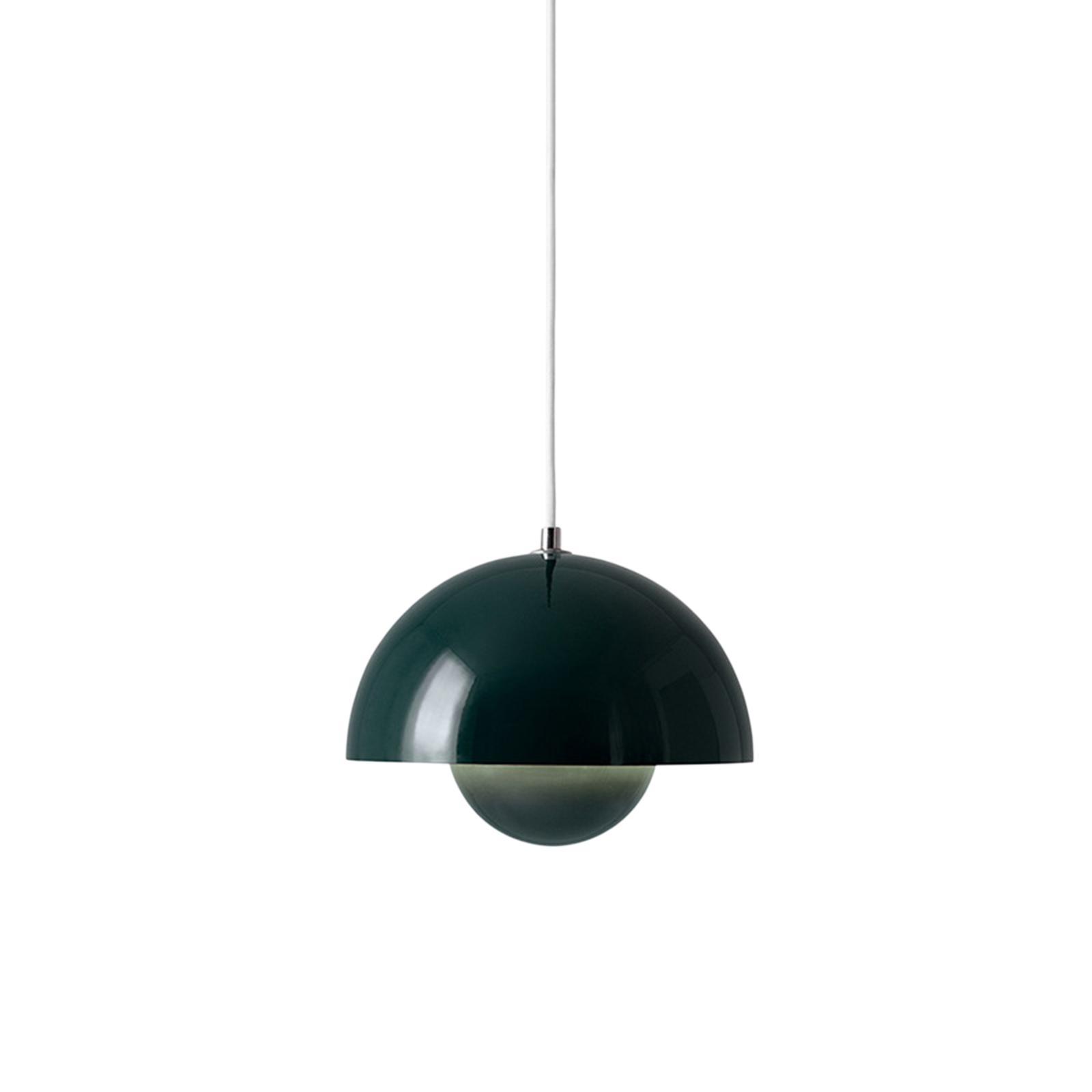 Nowoczesna lampa wisząca LED w kształcie pąka kwiatu do kuchni salonu z żarówką cm białe światło zielone