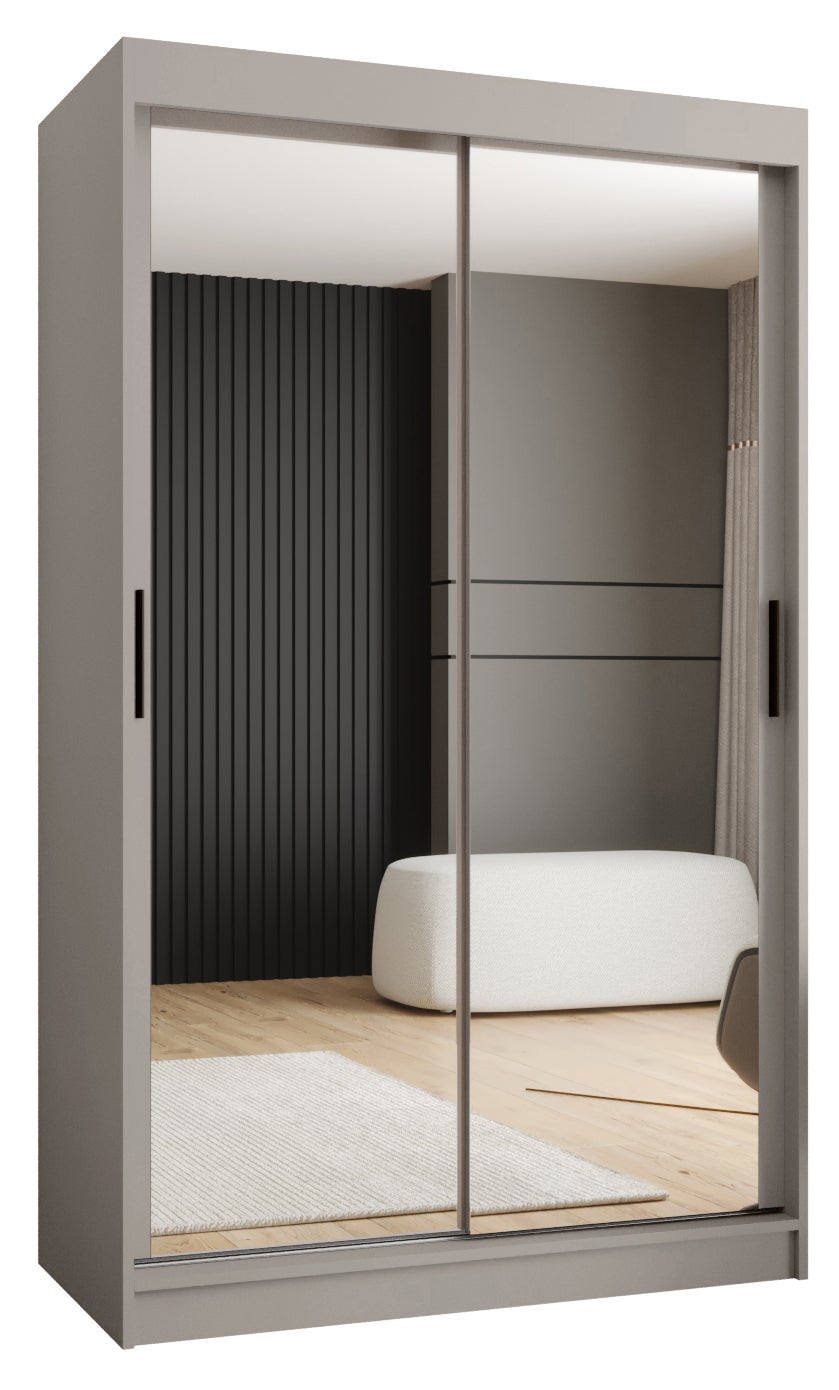 Szafa przesuwna garderoba RUBINO T3 120 x 62 x 200 cm Kaszmir
