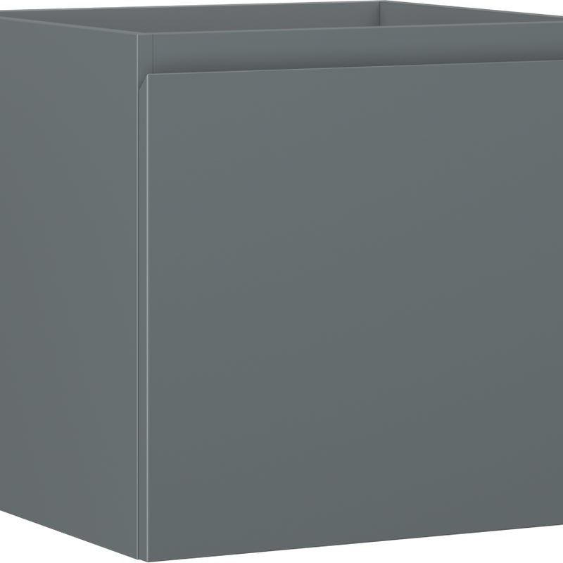 Mexen Orio szafka łazienkowa podumywalkowa 50 cm, 1 szuflada, grafit mat - 91A10-05047-1-BF66
