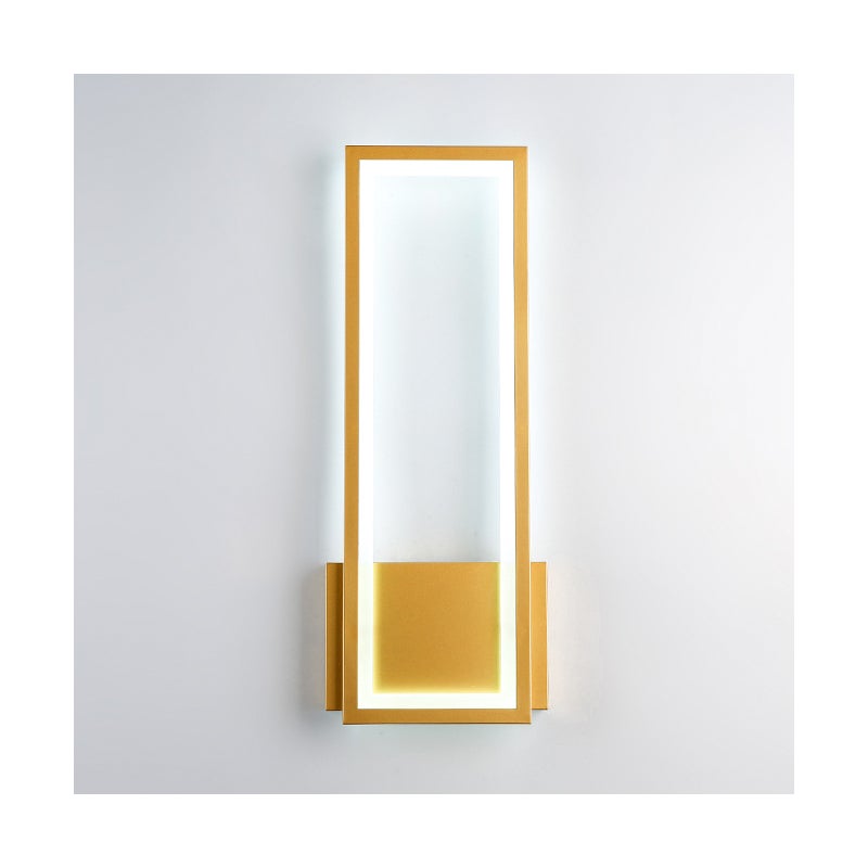 Kinkiety LED 50 cm, nowoczesna lampka nocna, kinkiet LED, oświetlenie dekoracyjne wnętrz, światło białe 6000 K