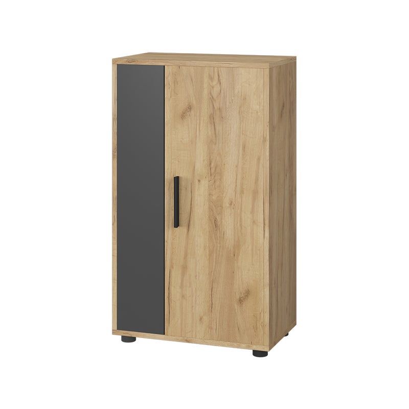 Vicco Komoda z szufladami Berno, Złoty dąb power/antracyt, 50.1 x 87.3 cm z 2 przegrodami